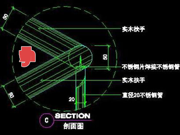Stairs Cad block and details Download 24